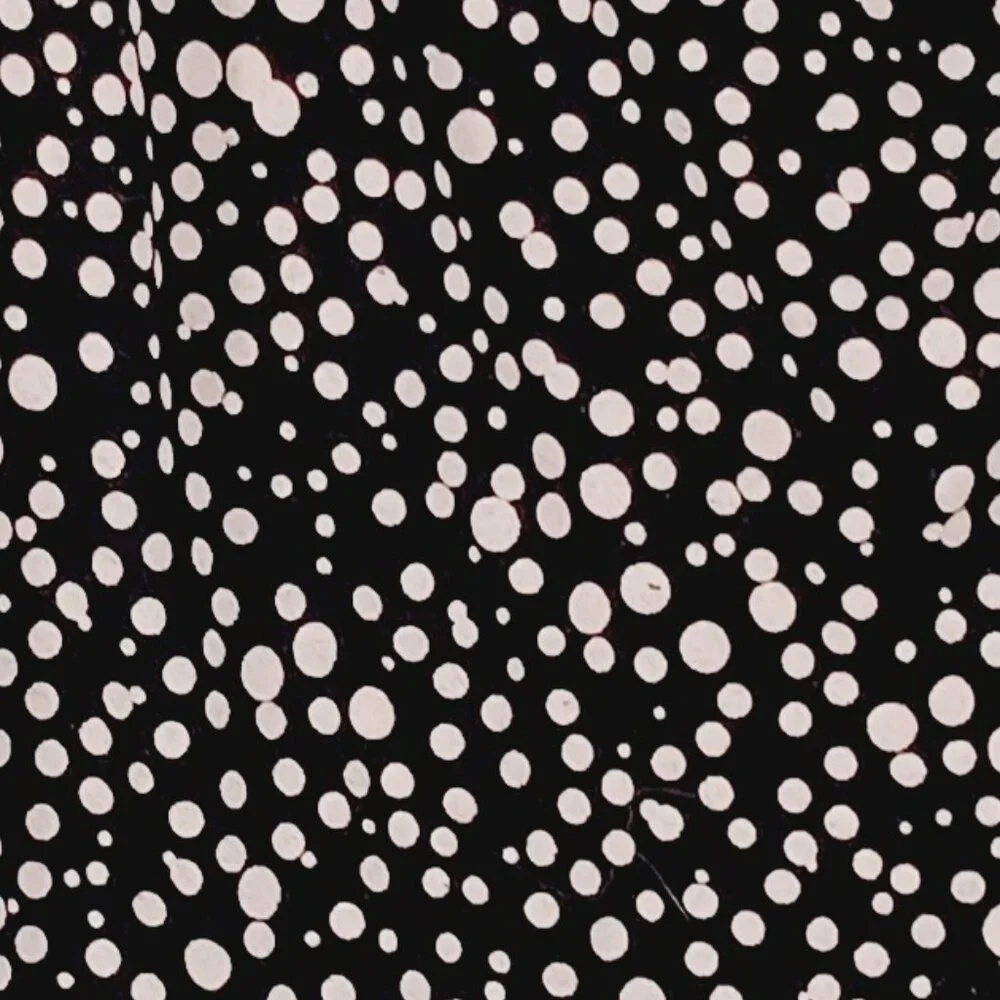 Boden, Women's Top, Size 8, Black with Soft Pink Dots, Lyocell and Wool Blend - Picture 2 of 16